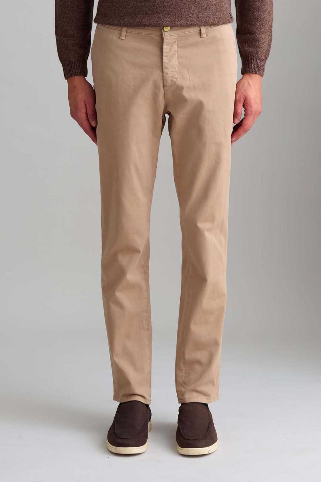 PANTALONE โ JACK โ CHINO COTONE SLIM FIT BEIGE SABBIA