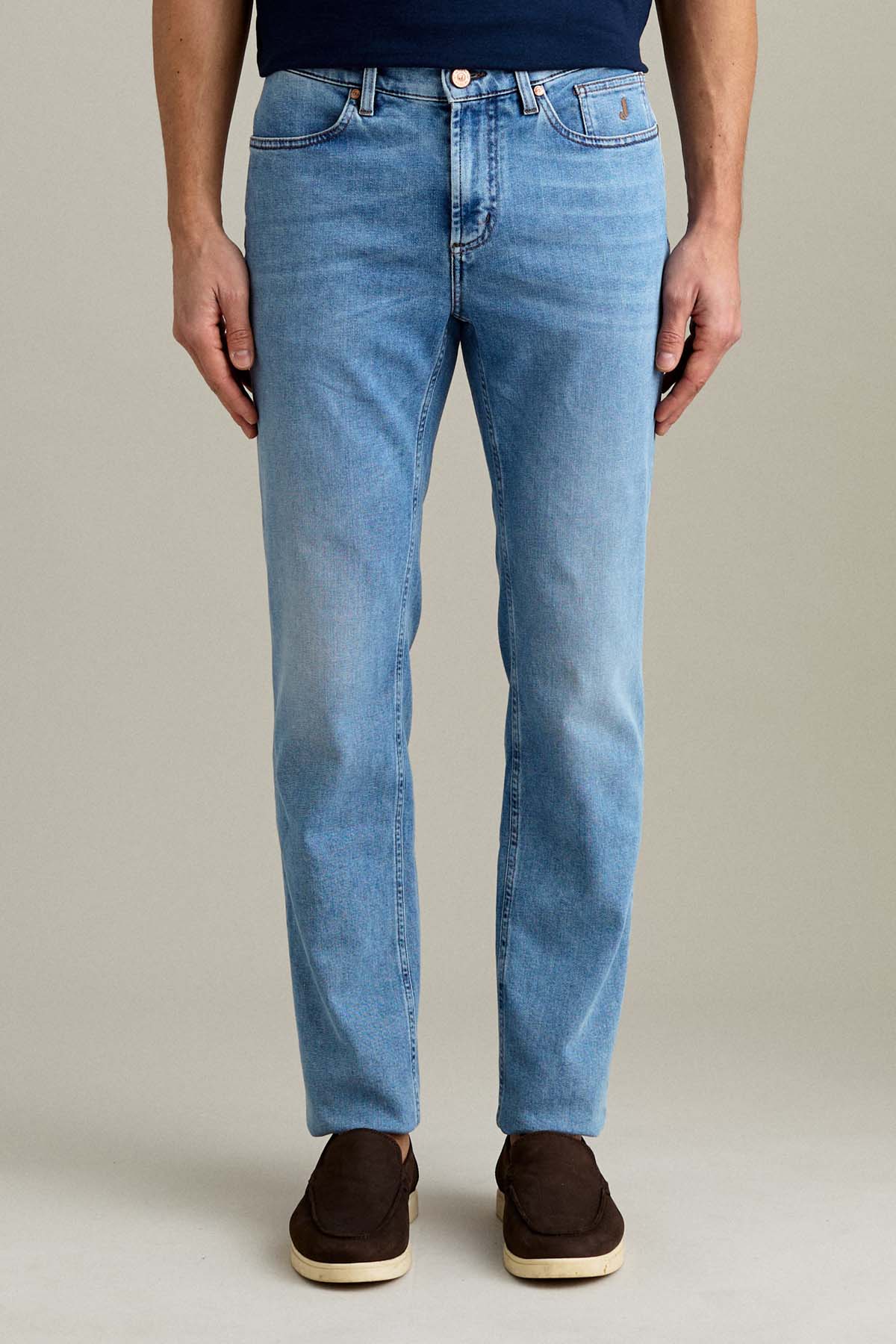 JEANS - JORDAN – DENIM SLIM FIT BLU CHIARO