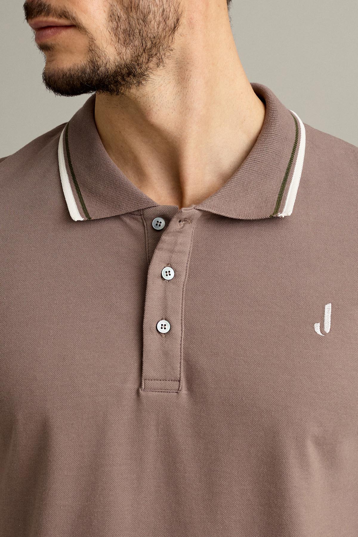POLO - MANICA CORTA - PIQUET MARRONE CIOCCOLATO