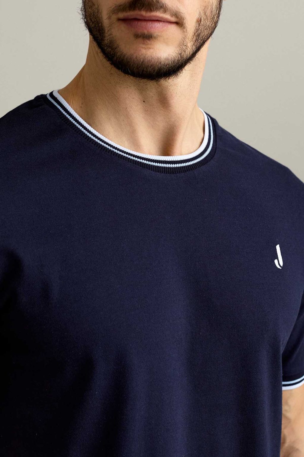 T-SHIRT - MANICA CORTA - PIQUET BLU SCURO