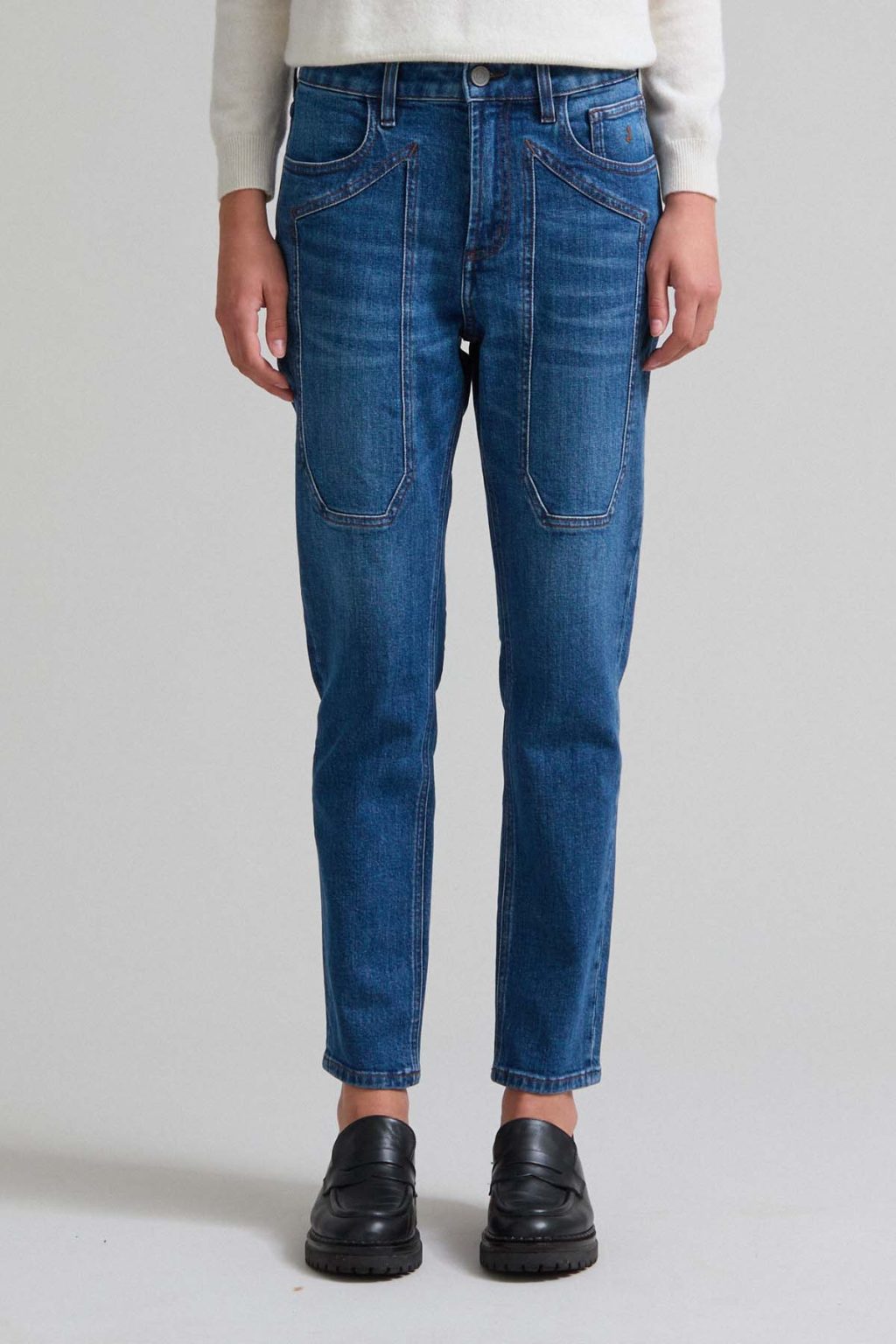 JEANS - JAYLIN - TOPPA DENIM SLIM FIT BLU MEDIO
