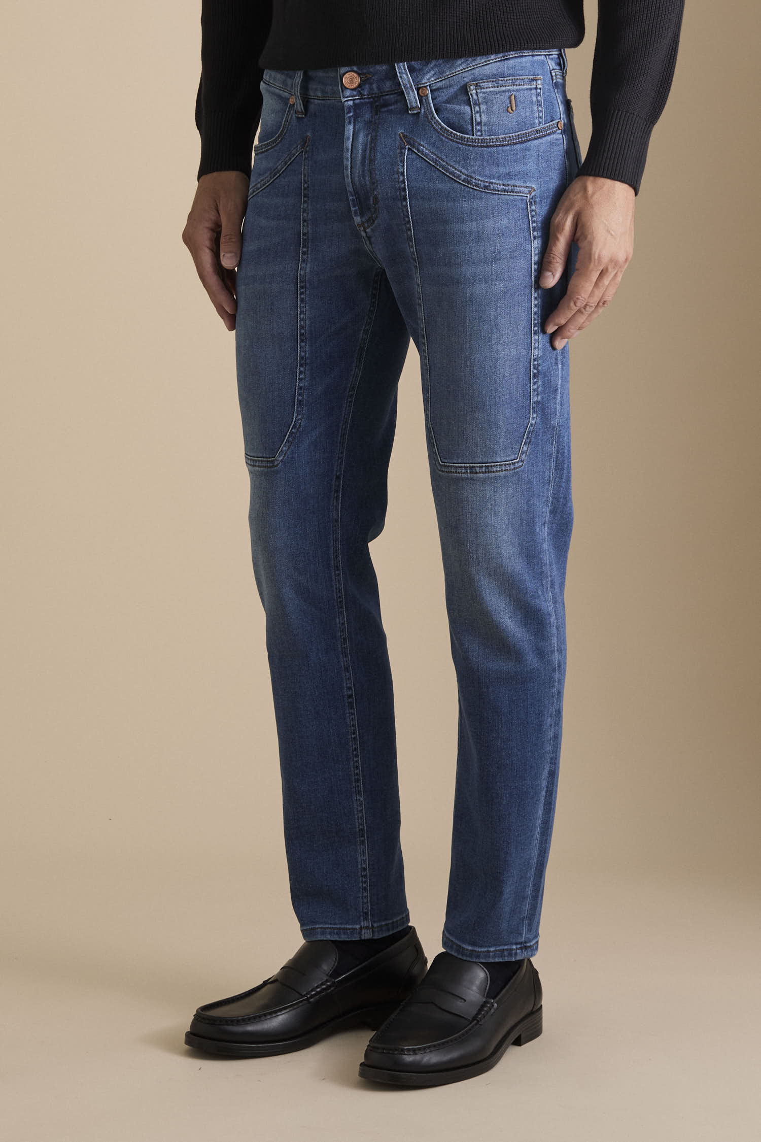 Pantalone JAMES -  Denim Toppa Skinny Fit