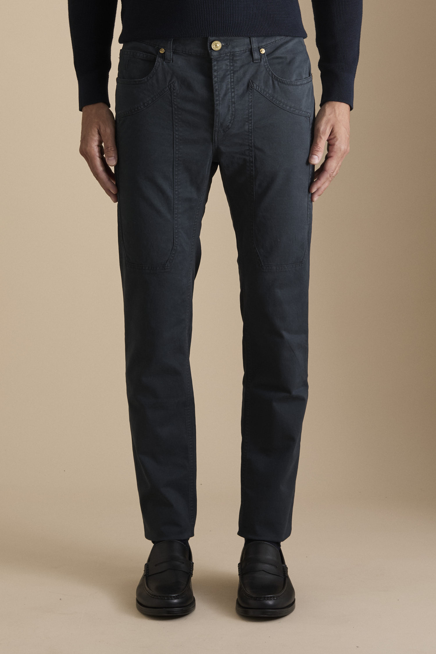 Pantalone JAX - 5 Tasche Toppa Slim Fit