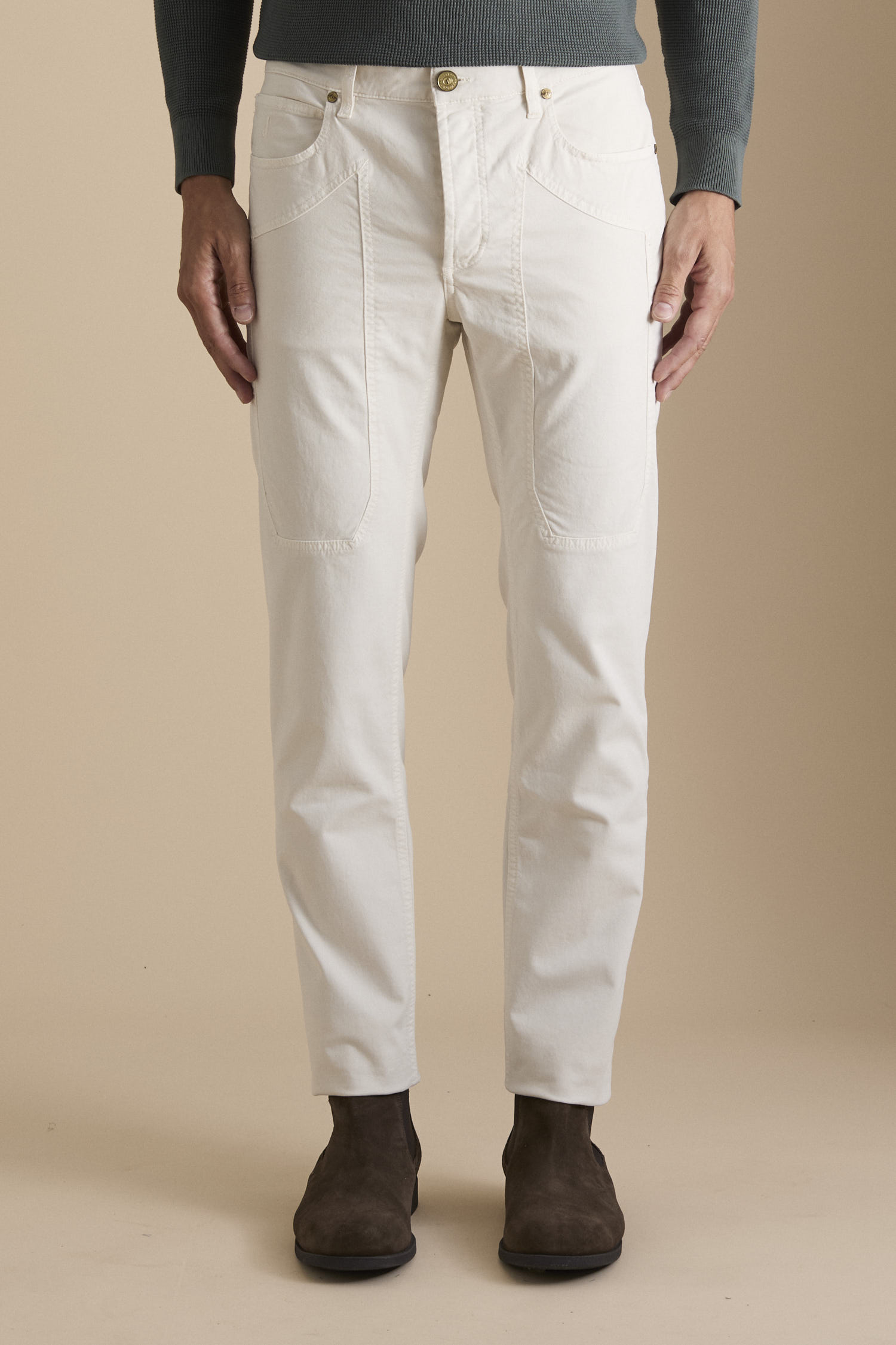 Pantalone JAX - 5 Tasche Toppa Slim Fit