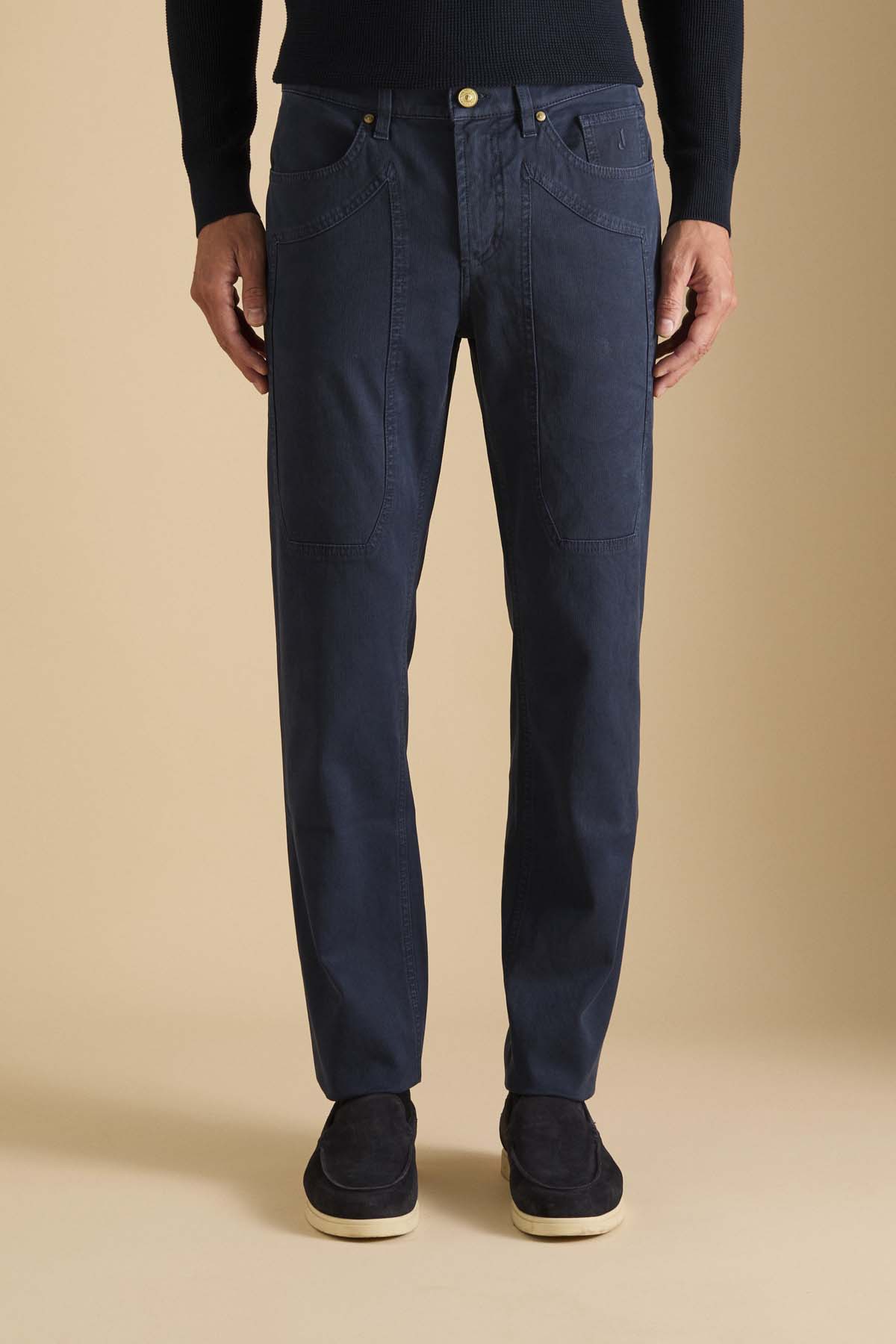 Pantalone JOHN - 5 Tasche Toppa Slim Fit