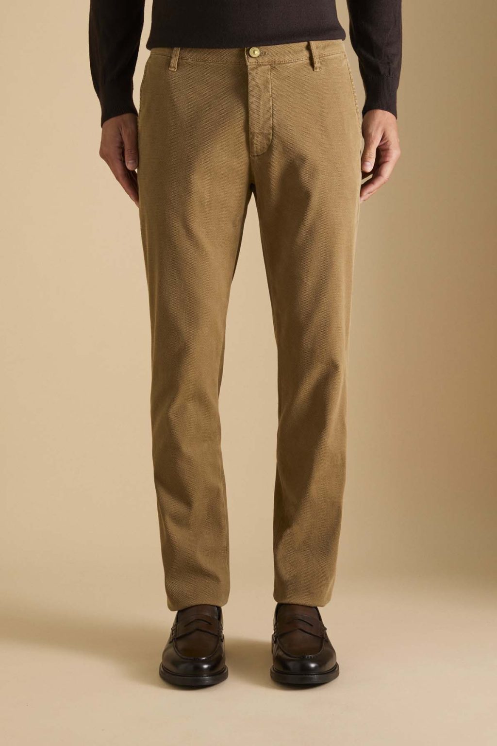 PANTALONE - JACK - CHINO COTONE SLIM FIT BEIGE