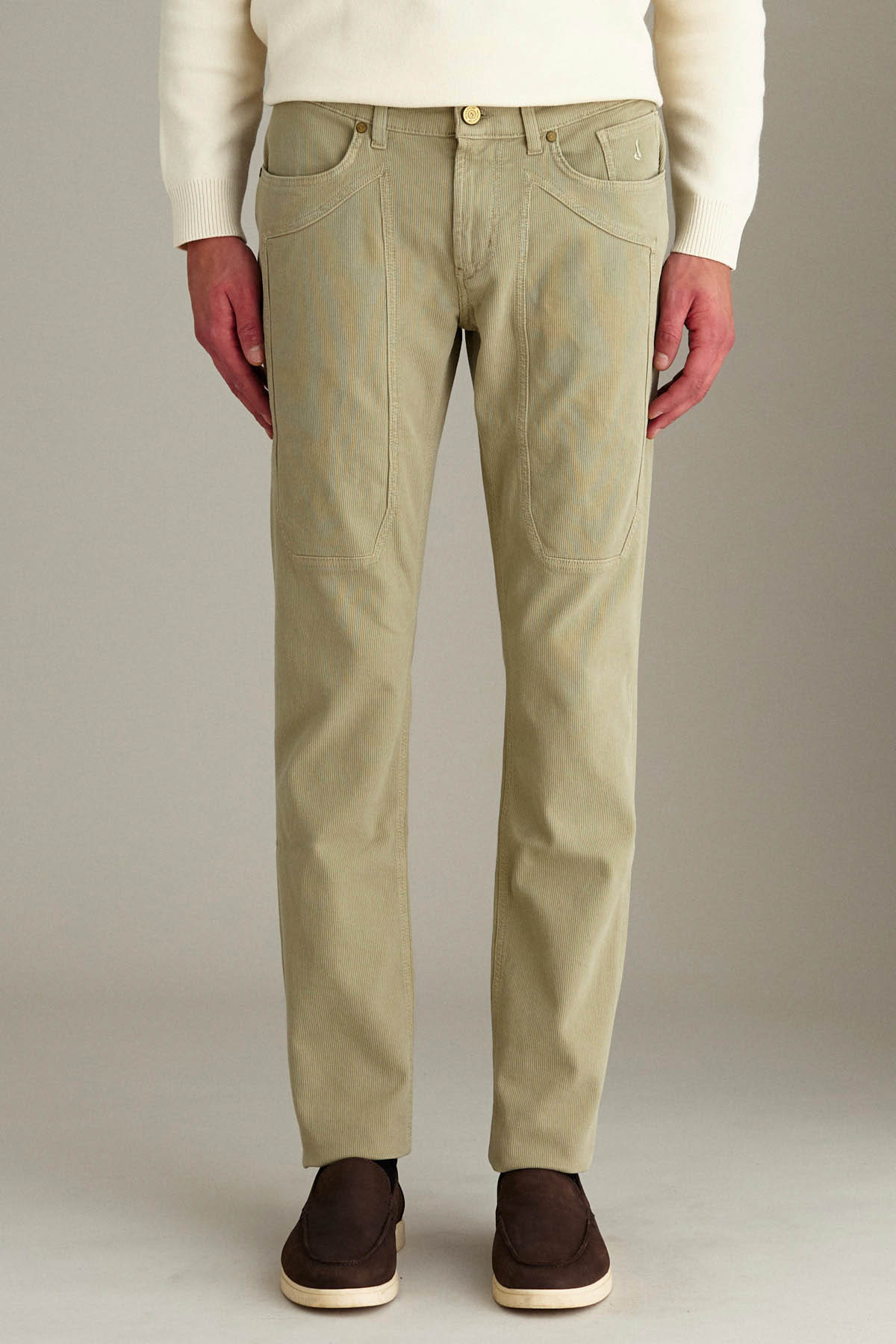 Pantalone JOHN - Cotone Toppa Slim Fit