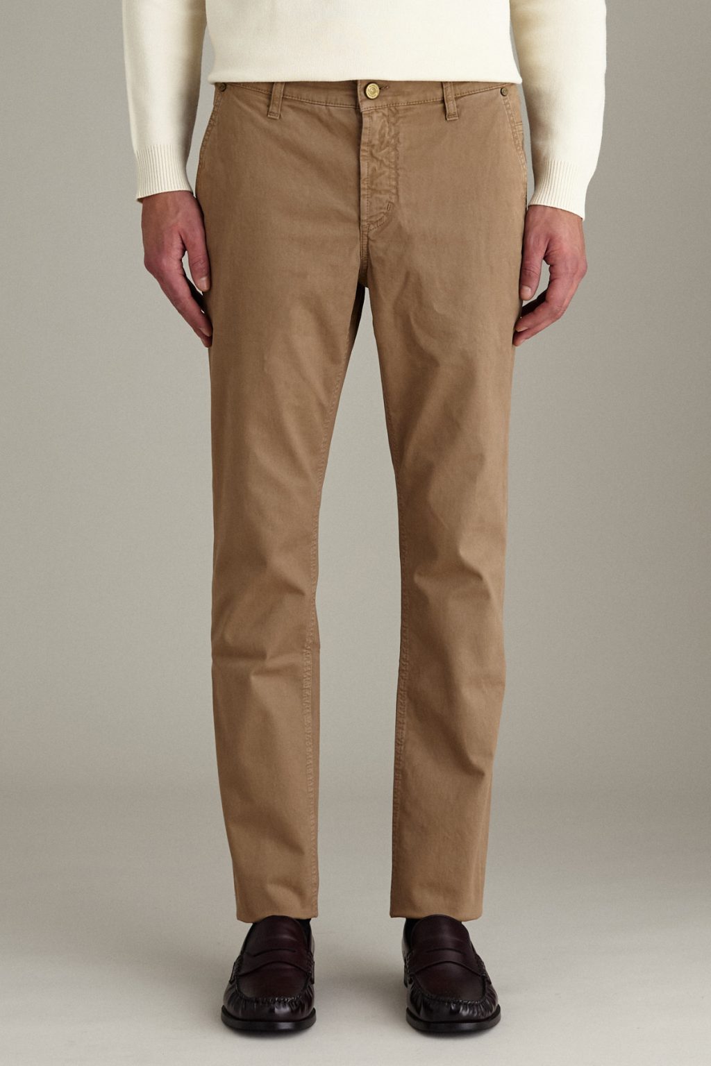 PANTALONE - JULIUS - CHINO COTONE SLIM FIT BEIGE