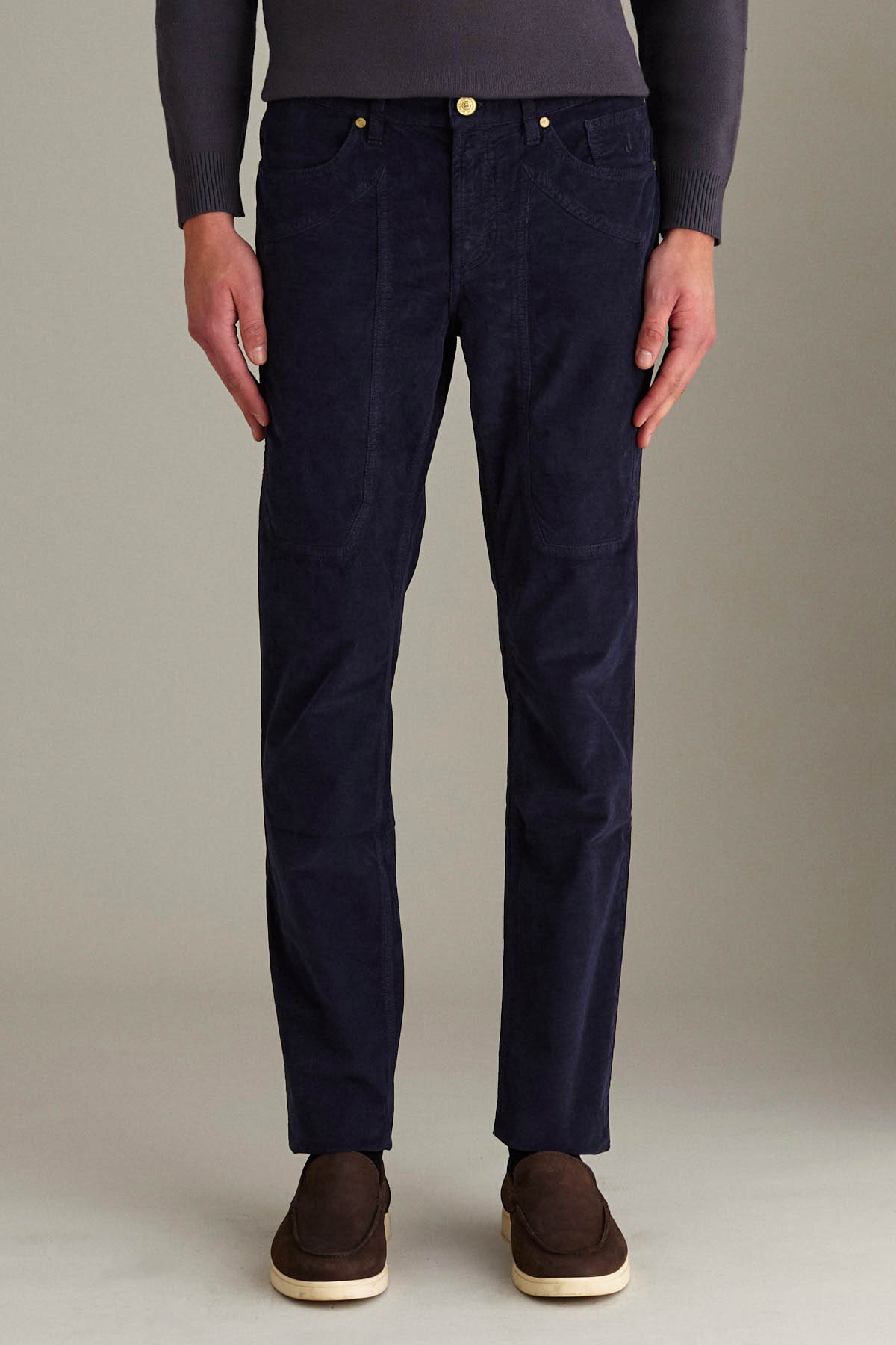 Pantalone JOHN - Cotone Toppa Slim Fit