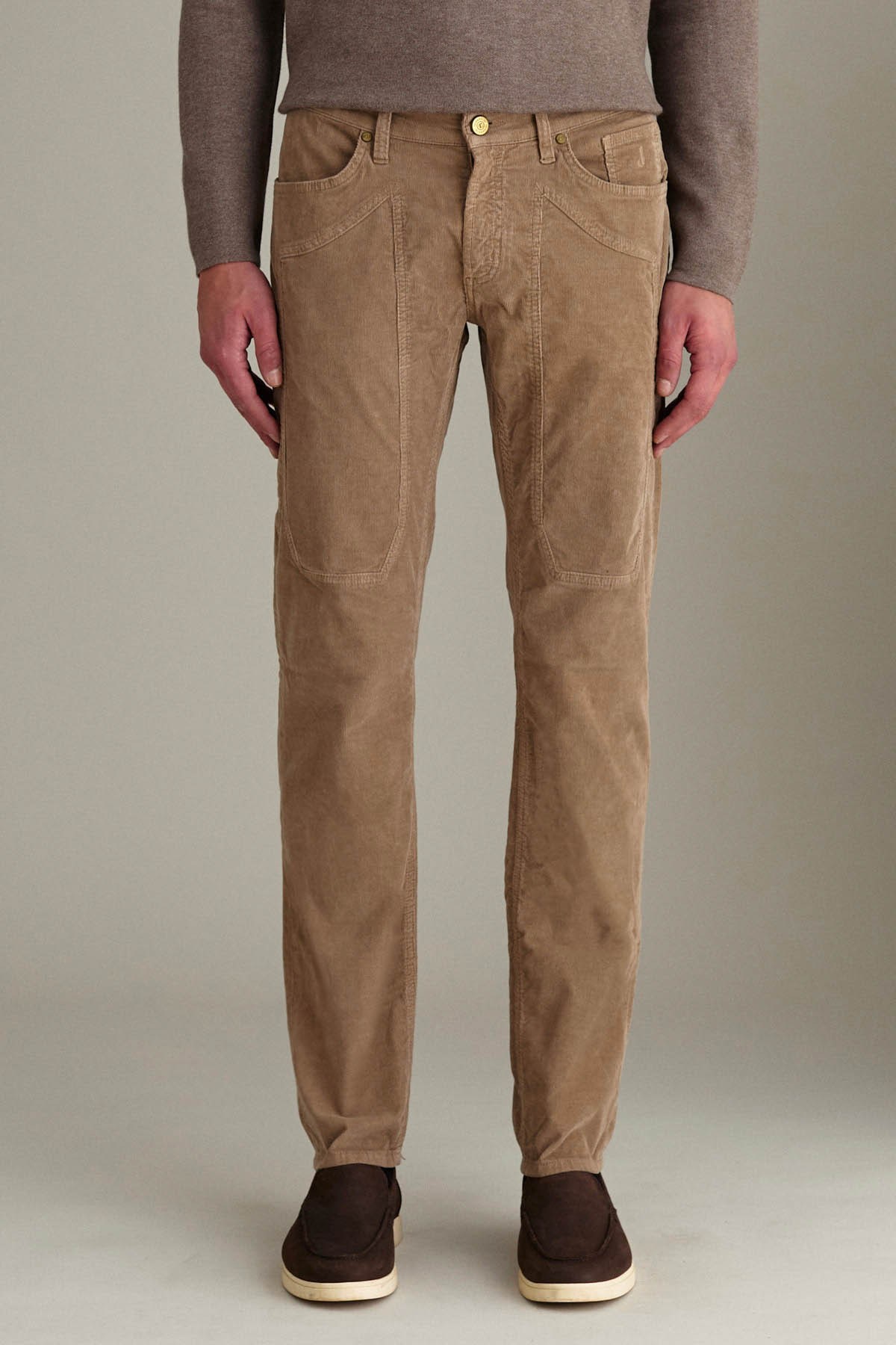 Pantalone JOHN – 5 Tasche Toppa Slim Fit