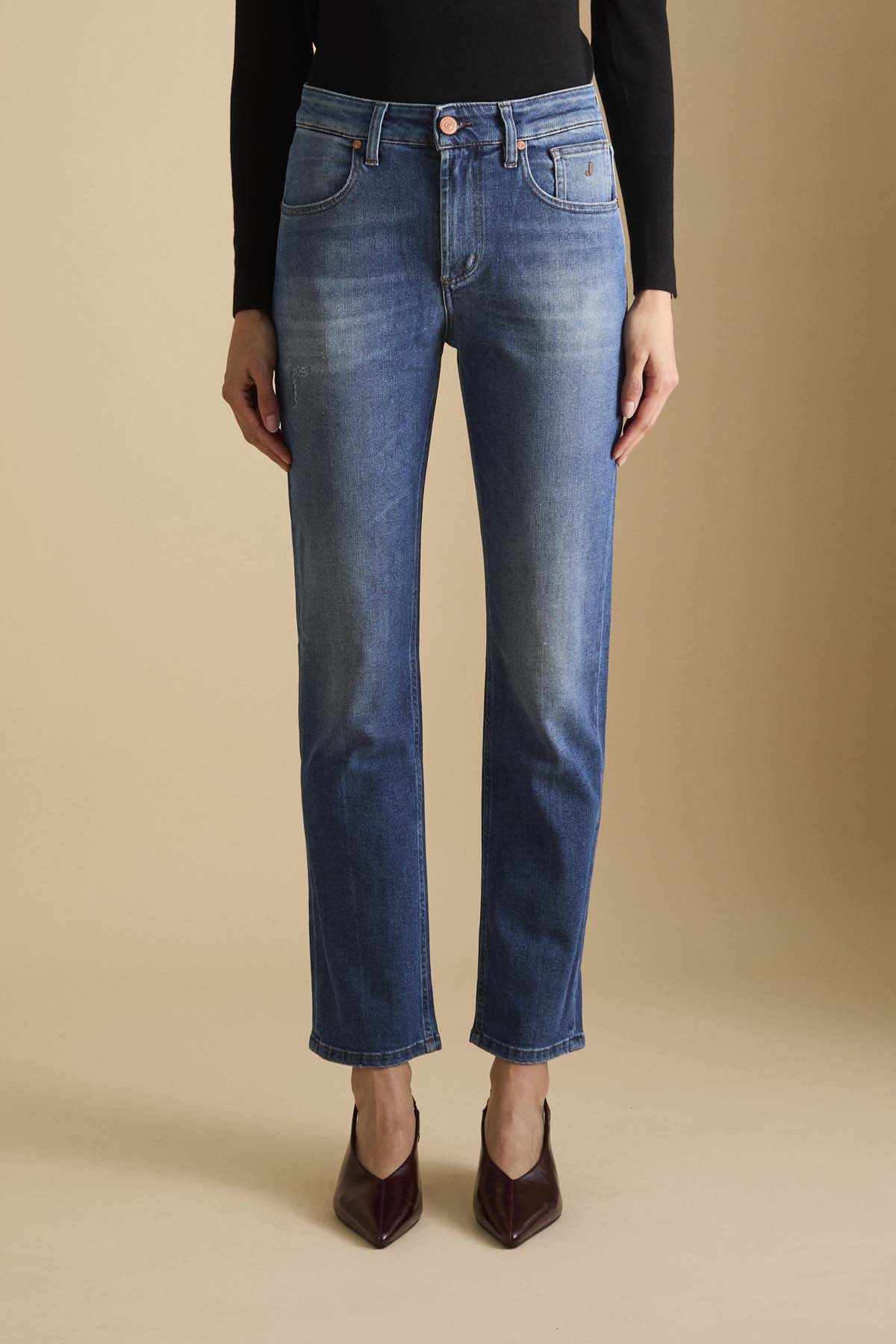 Pantalone JANE - Denim Straight Fit