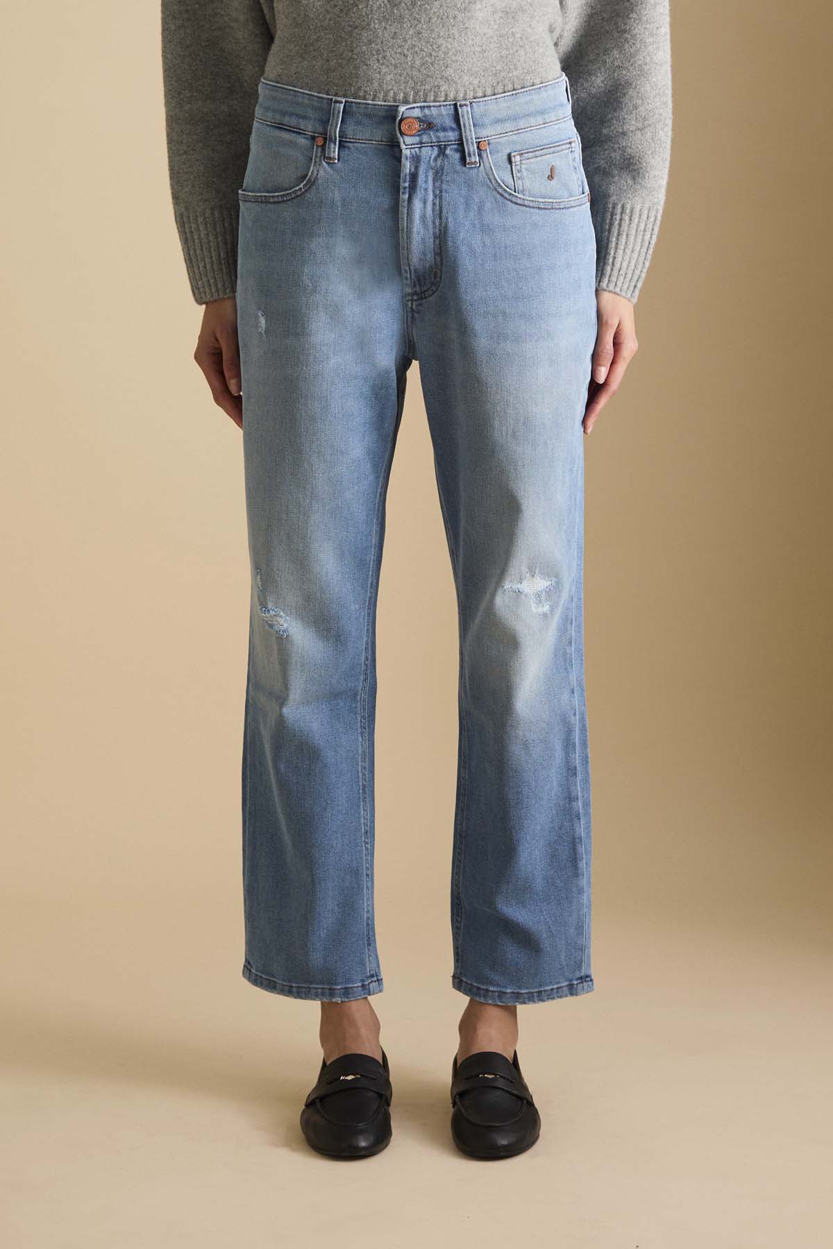 Pantalone JULIA - Denim Boyfriend Fit