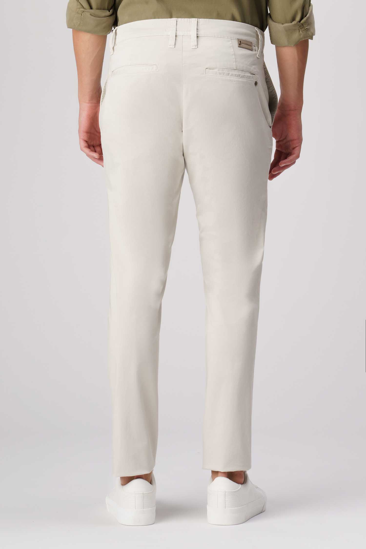 Pantaloni Chino Uomo Jack & Jones – Modello AKM Noos – Quadretti Cobblestone, Taglia 33W X 34L