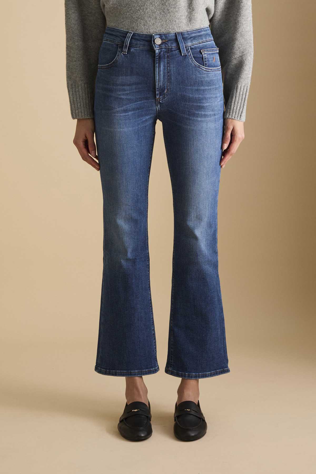 Pantalone JANELLE - 5 Tasche Flared Fit