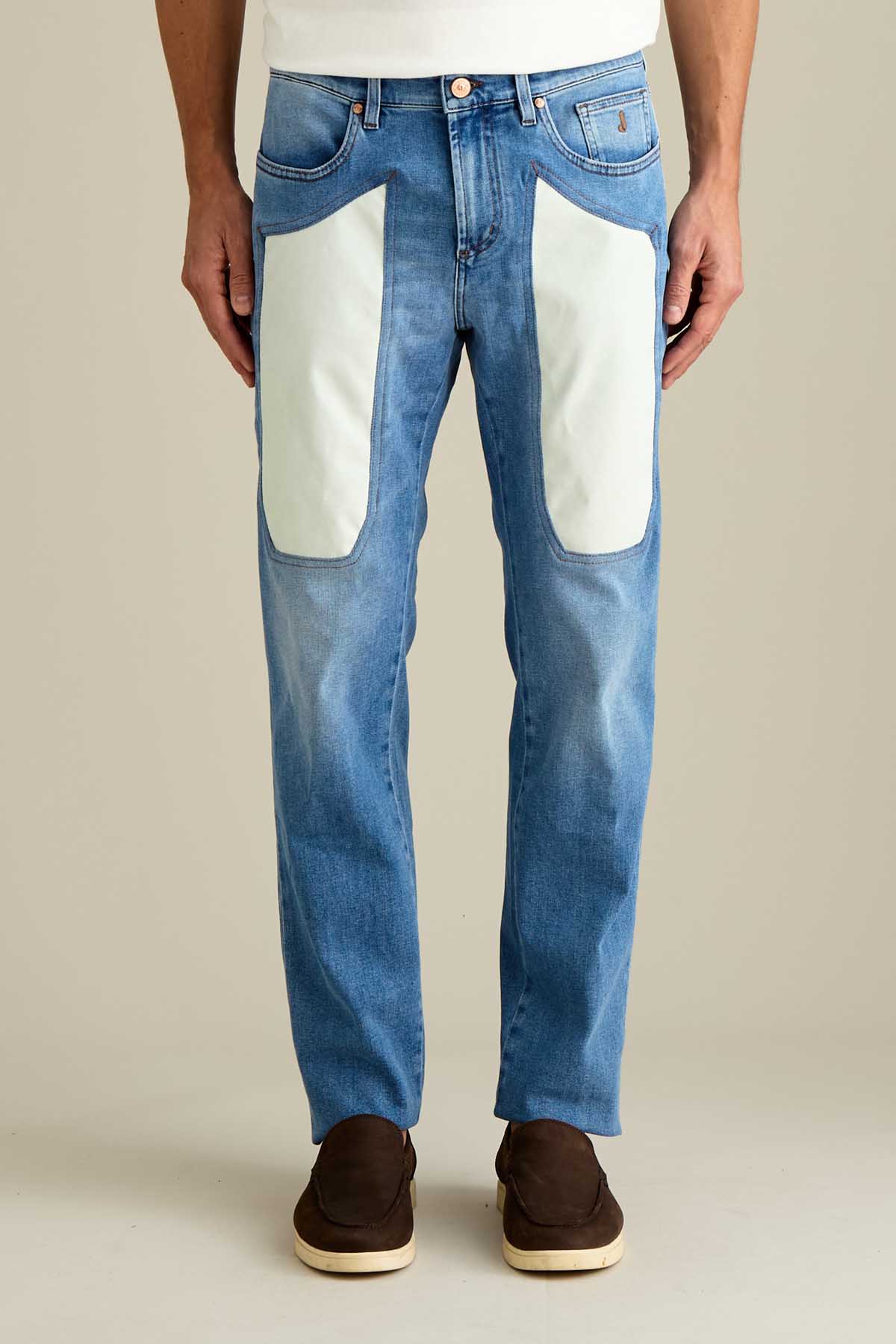JEANS - JOHN - TOPPA ALCANTARA® BIANCA DENIM SLIM FIT